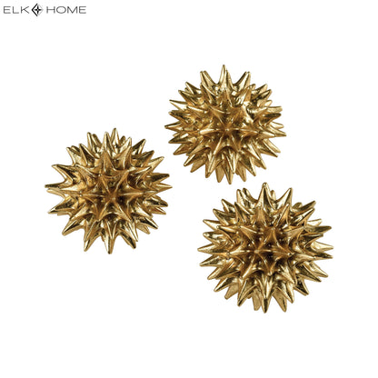 ELK SIGNATURE 3212-1017/S3 Spangle Orb - Set of 3