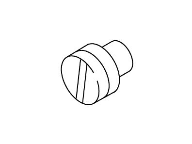 KOHLER Screw .375-24Unf-2A X.375, K-32132