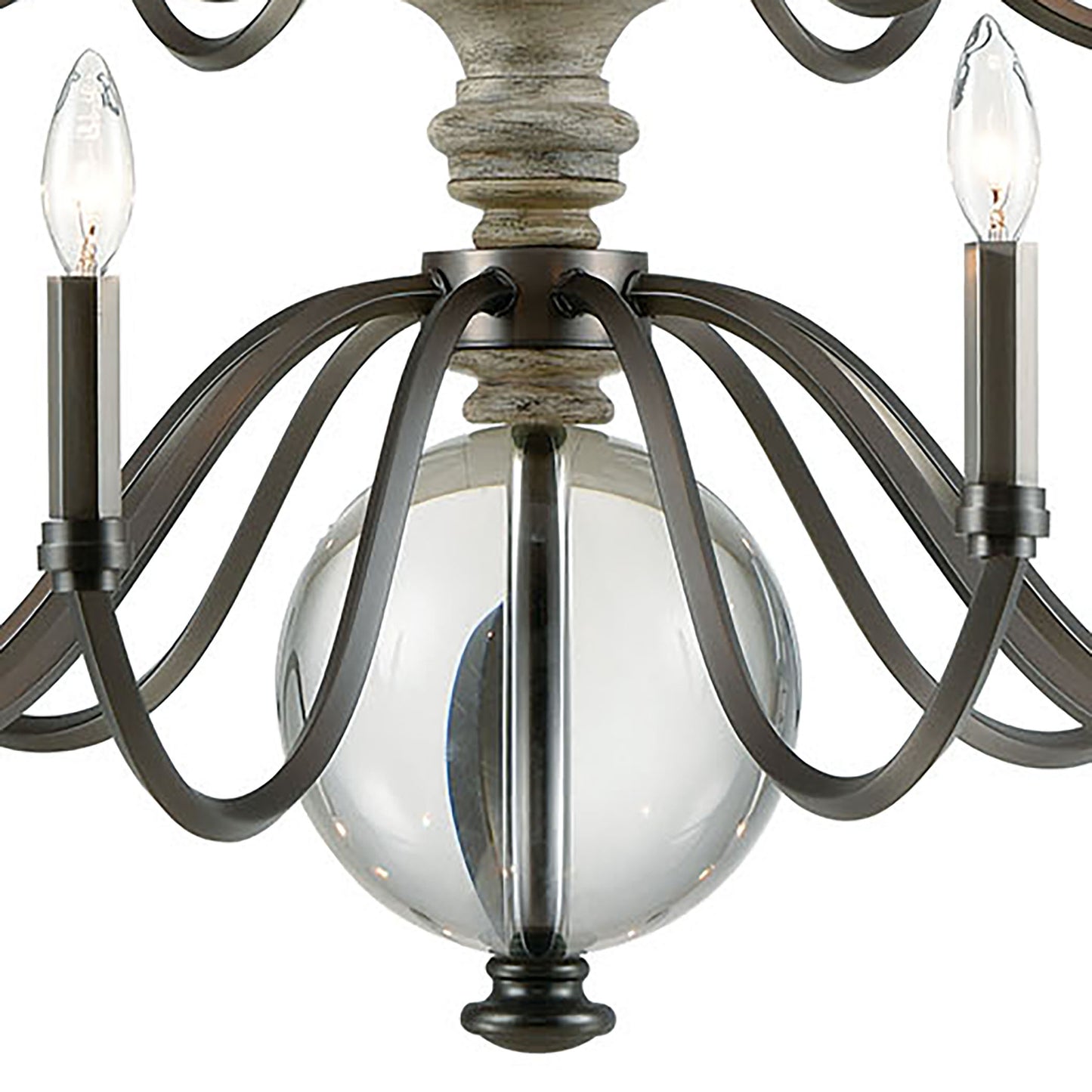 ELK SHOWROOM 32315/9+6 Neo Classica 36'' Wide 15-Light Chandelier - Aged Black