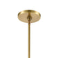 ELK SHOWROOM 32381/1 Hyde Park 5'' Wide 1-Light Mini Pendant - Satin Brass