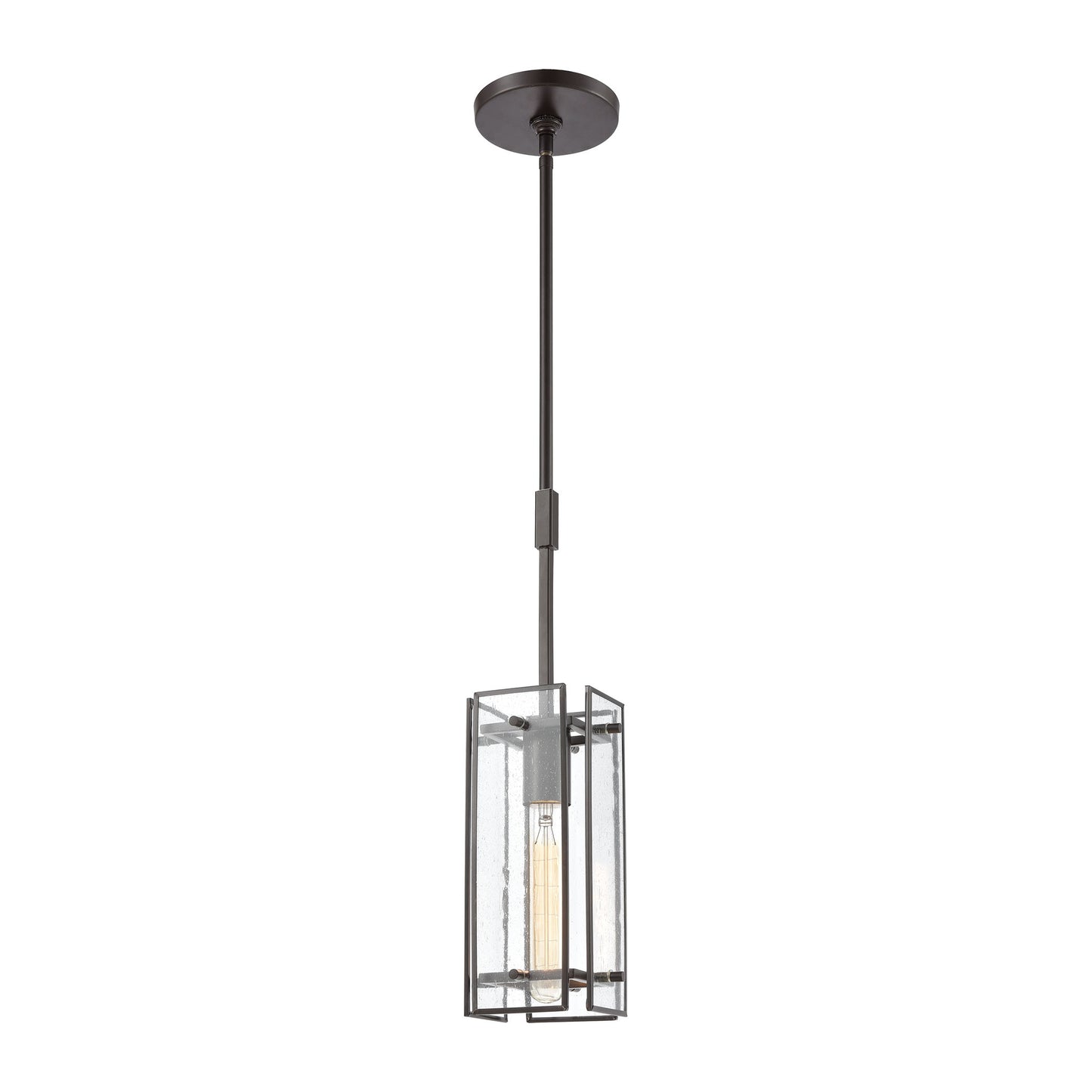 ELK SHOWROOM 32391/1 Hyde Park 5'' Wide 1-Light Mini Pendant - Oil Rubbed Bronze