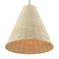 ELK SHOWROOM 32456/1 Abaca 17'' Wide 1-Light Pendant - Textured White