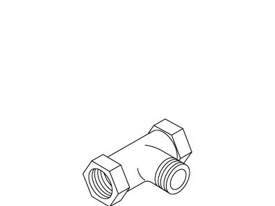 KOHLER Supply Tee, K-32600