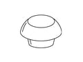 KOHLER Push Knob - Polished Chrome, K-32652-PL-CP