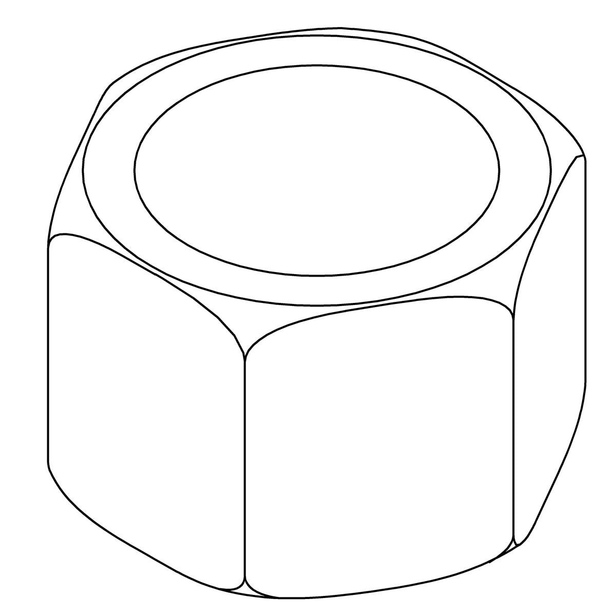 KOHLER 9/16-24 Compression Nut - Vibrant Brushed Nickel, K-32739-BN