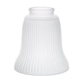 KICHLER 340114 Fitter Glass 2.25" Frosted Ribbed