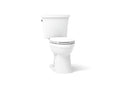 KOHLER K-32820-0 Kelston Continuousclean St Two-Piece Elongated Toilet, 1.28 Gpf - White
