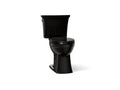 KOHLER K-32810-7 Kelston Two-Piece Elongated Toilet, 1.28 Gpf - Black Black