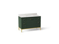 KOHLER K-32834-EMG Calpa 48" Bathroom Vanity Cabinet With Sink And Quartz Top - Emerald Green