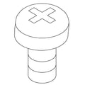 KOHLER Screw, Set, 8-32 X .188 - Vibrant Bright Gold, K-32966-VBG