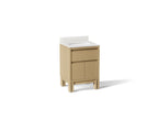 KOHLER K-33015-WEK Solive 24" Bathroom Vanity Cabinet With Sink And Quartz Top - Light Oak