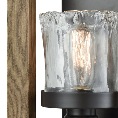 ELK SHOWROOM 33070/1 Timberwood 13'' High 1-Light Sconce - Oil Rubbed Bronze