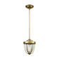 ELK SHOWROOM 33120/1 Sturgis 7'' Wide 1-Light Mini Pendant - Satin Brass