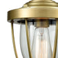 ELK SHOWROOM 33120/1 Sturgis 7'' Wide 1-Light Mini Pendant - Satin Brass