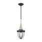 ELK SHOWROOM 33130/1 Sturgis 7'' Wide 1-Light Mini Pendant - Silvered Graphite