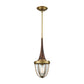 ELK SHOWROOM 33140/1 Sturgis 7'' Wide 1-Light Mini Pendant - Brushed Antique Brass