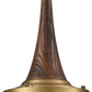 ELK SHOWROOM 33140/1 Sturgis 7'' Wide 1-Light Mini Pendant - Brushed Antique Brass