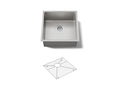 KOHLER K-33152-NA Strive 18-1/4" Undermount Single-Bowl Bar Sink - Stainless Steel