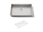 KOHLER K-33156-NA Strive 29" Undermount Single-Bowl Kitchen Sink - Stainless Steel