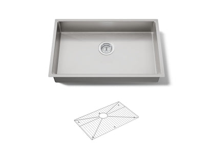 KOHLER K-33156-NA Strive 29" undermount single-bowl kitchen sink - Stainless Steel