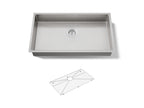 KOHLER K-33158-NA Strive 32" Undermount Single-Bowl Kitchen Sink - Stainless Steel