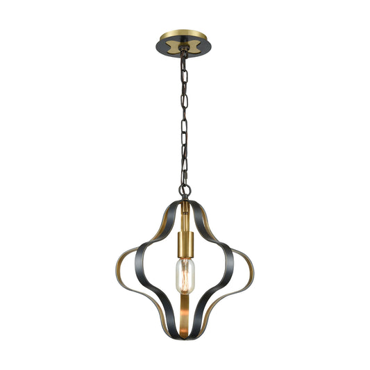 ELK SHOWROOM 33163/1 Janis 14'' Wide 1-Light Pendant - Aged Bronze