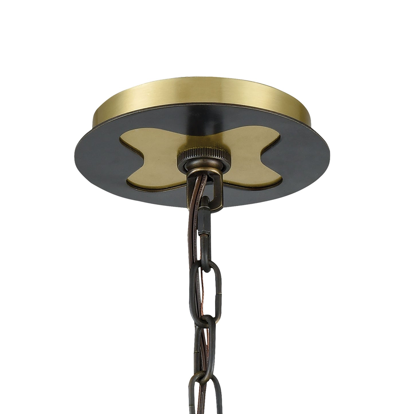 ELK SHOWROOM 33163/1 Janis 14'' Wide 1-Light Pendant - Aged Bronze