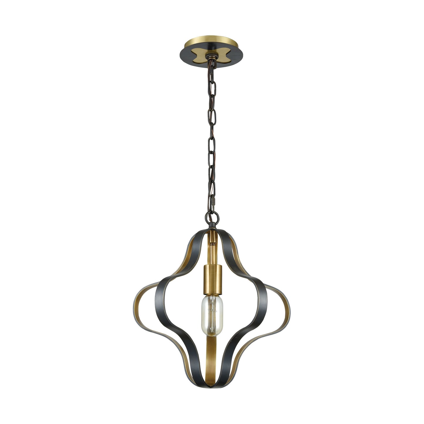 ELK SHOWROOM 33163/1 Janis 14'' Wide 1-Light Pendant - Aged Bronze