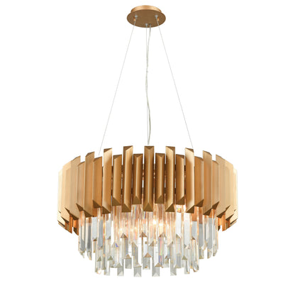 ELK SHOWROOM 33215/6 Seneca Falls 26'' Wide 6-Light Chandelier - Matte Gold