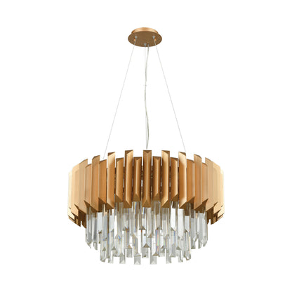 ELK SHOWROOM 33215/6 Seneca Falls 26'' Wide 6-Light Chandelier - Matte Gold