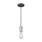 ELK SHOWROOM 33235/1 Socketholder 2'' Wide 1-Light Mini Pendant - Weathered Zinc