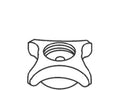 KOHLER Dynamic 4 Arm Handle - Polished Chrome, K-33237-CP