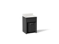 KOHLER K-33264-DWG Alouette 24" Bathroom Vanity Cabinet With Sink And Quartz Top - Ferrous Grey