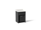 KOHLER K-33264-DWG Alouette 24" Bathroom Vanity Cabinet With Sink And Quartz Top - Ferrous Grey