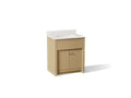 KOHLER K-33265-WEK Alouette 30" Bathroom Vanity Cabinet With Sink And Quartz Top - Light Oak