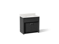 KOHLER K-33266-DWG Alouette 36" Bathroom Vanity Cabinet With Sink And Quartz Top - Ferrous Grey