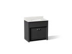 KOHLER K-33266-DWG Alouette 36" Bathroom Vanity Cabinet With Sink And Quartz Top - Ferrous Grey