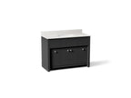 KOHLER K-33268-DWG Alouette 48" Bathroom Vanity Cabinet With Sink And Quartz Top - Ferrous Grey
