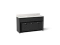 KOHLER K-33293-DWG Alouette 60" Bathroom Vanity Cabinet With Sinks And Quartz Top - Ferrous Grey