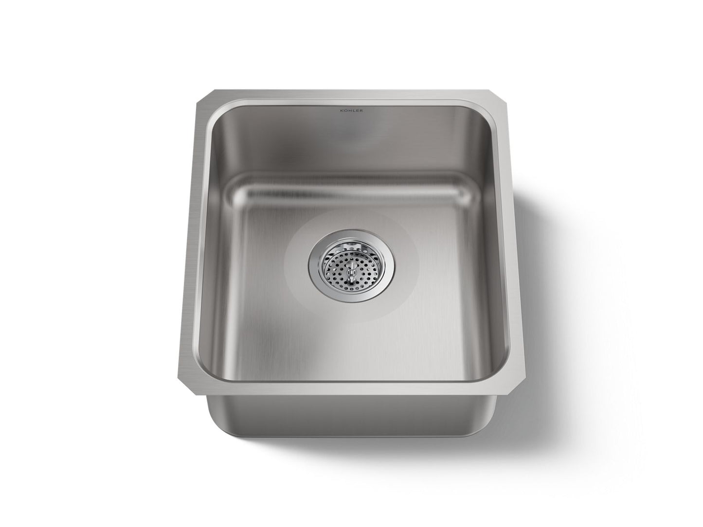 KOHLER K-3331-NA Undertone 15-3/4" undermount single-bowl bar sink - Stainless Steel