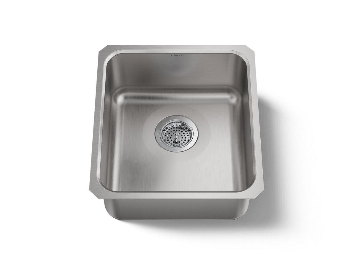 KOHLER K-3331-NA Undertone 15-3/4" Undermount Single-Bowl Bar Sink - Stainless Steel