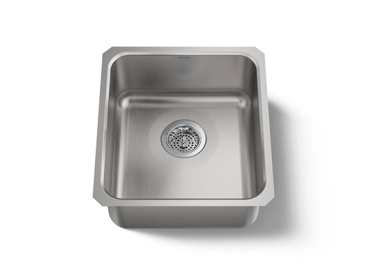 KOHLER K-3331-NA Undertone 15-3/4" undermount single-bowl bar sink - Stainless Steel