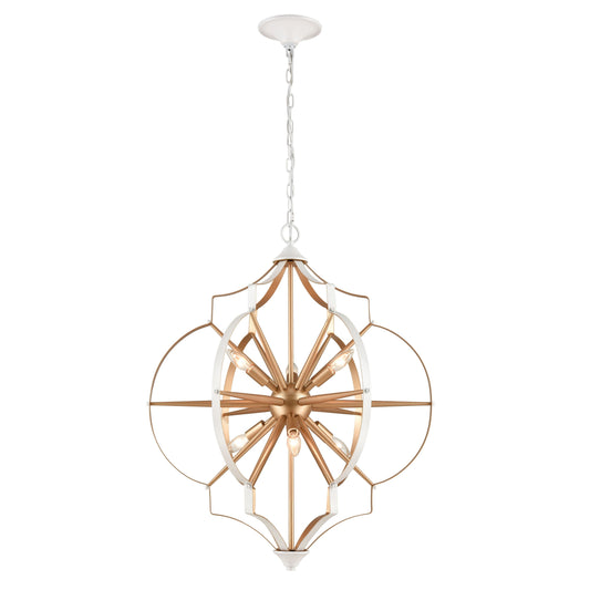 ELK SHOWROOM 33396/6 Laguna Beach 26'' Wide 6-Light Chandelier - Gold