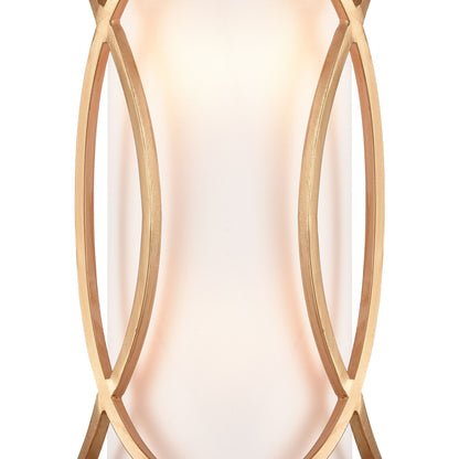 ELK SHOWROOM 33421/2 Ringlets 15'' High 2-Light Sconce - Matte Gold