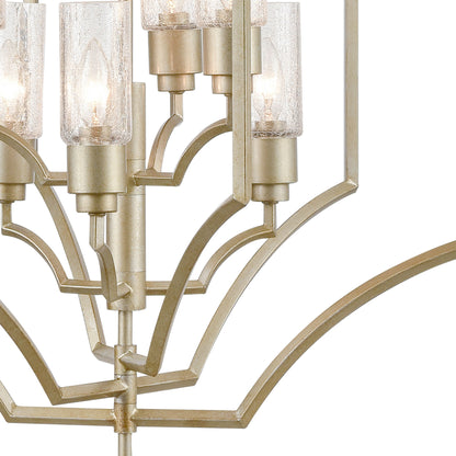 ELK SHOWROOM 33446/6 Cheswick 28'' Wide 6-Light Chandelier - Aged Silver