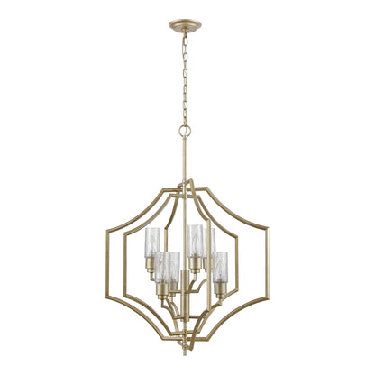 ELK SHOWROOM 33446/6 Cheswick 28'' Wide 6-Light Chandelier - Aged Silver