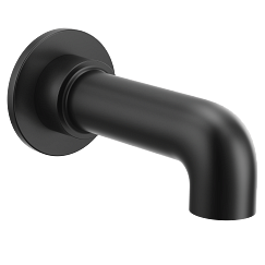 MOEN 3347BL Cia Chrome Nondiverter Spouts - Matte Black