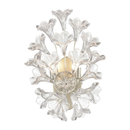 ELK SHOWROOM 33480/2 Celene 17'' High 2-Light Sconce - Aged Silver