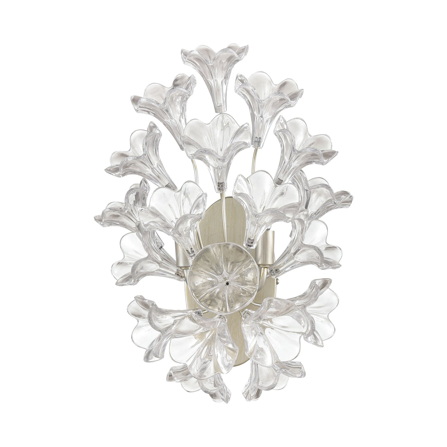 ELK SHOWROOM 33480/2 Celene 17'' High 2-Light Sconce - Aged Silver