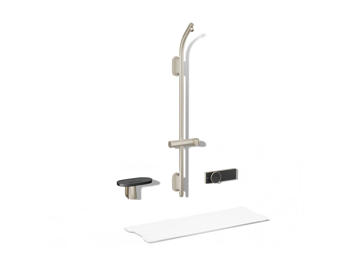 KOHLER K-33481-BN Anthem Evocycle Hybrid Smart Shower System For Showerhead And Handshower - Vibrant Brushed Nickel
